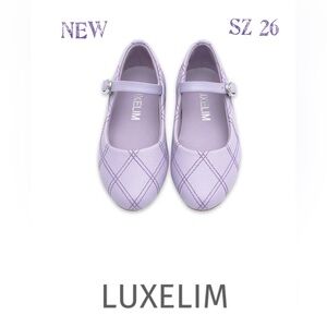 Luxelim sz 26 NEW Zoe Leather Shoes LAVANDER